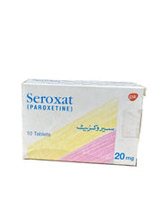 Seroxat Tablets 20Mg (1 Box = 10 Tablets)