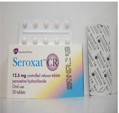 Seroxat Cr Tablets 12.5 Mg (1 Strip = 10 Tablets)