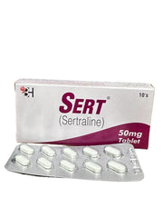 Sert Tablets 50Mg (1 Box  = 10 Tablets)