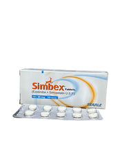 Simbex Tablets 10Mg/20Mg (1 Box  = 10 Tablets)