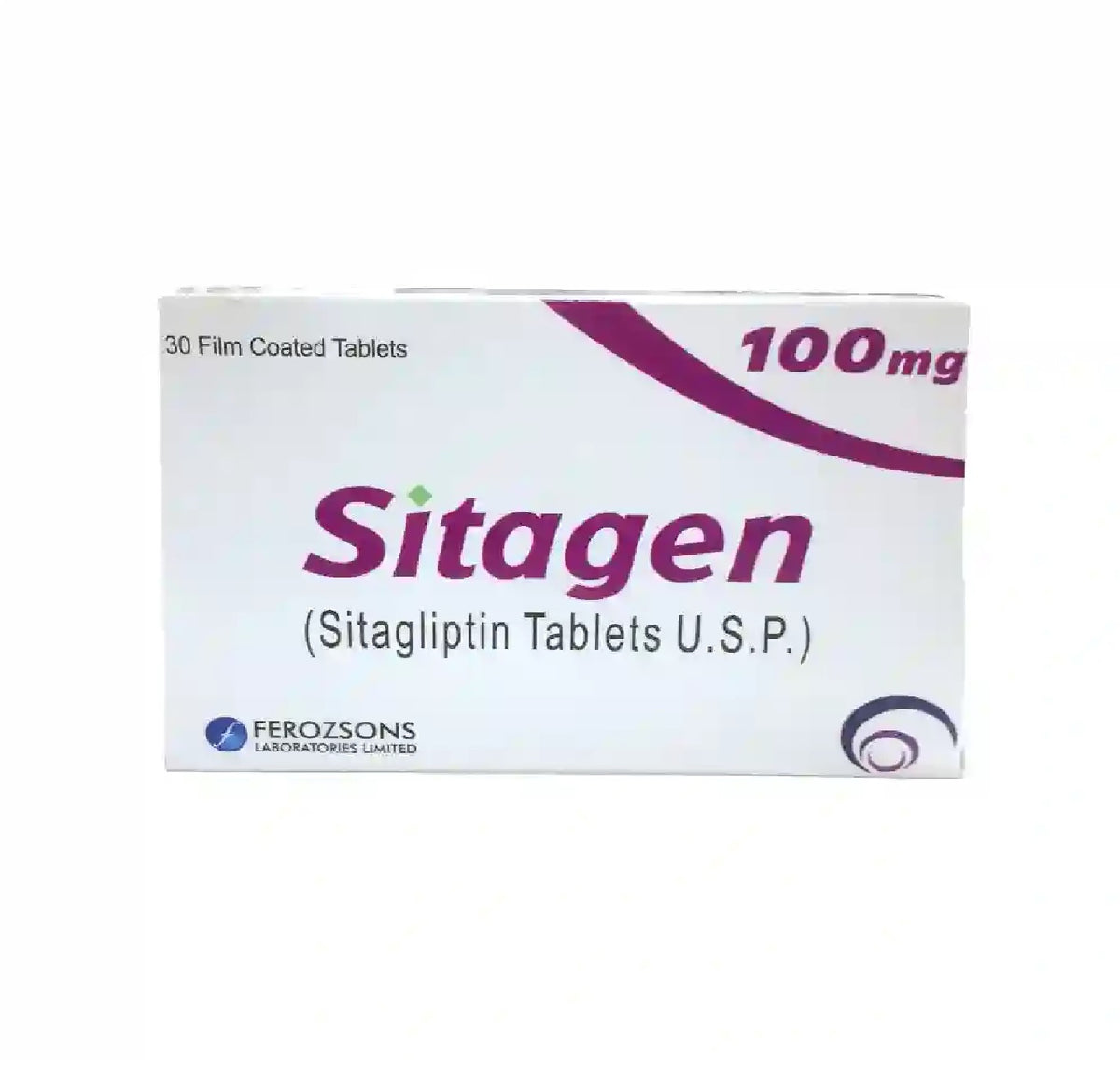 Sitagen Tablets 100Mg (1 Strip = 10 Tablets)