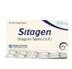 Sitagen Tablets 50Mg (1 Strip = 10 Tablets)