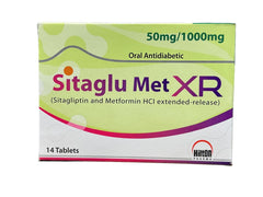 Sitaglu Met Xr Tablets 50Mg/1000Mg (1 Strip = 7 Tablets)