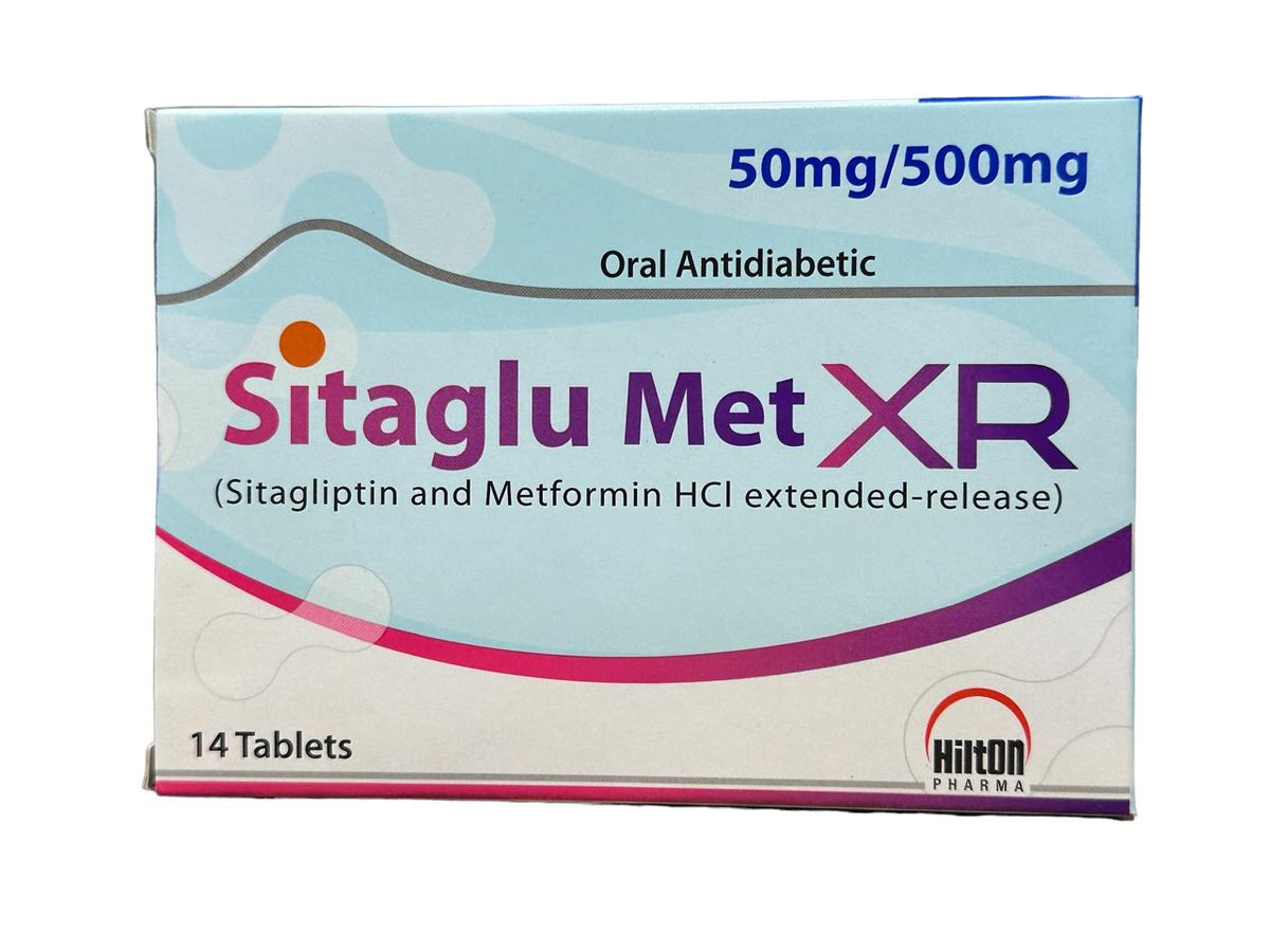 Sitaglu Met Xr Tablets 50/500Mg  (1 Strip = 7 Tablets)