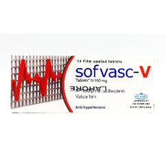 Sofvasc-V Tablets 5/80Mg (1 Box = 14 Tablets)