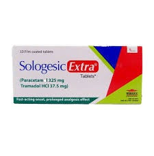 Sologesic Extra Tablets 37.5Mg/325Mg (1 Box = 10 Tablets)