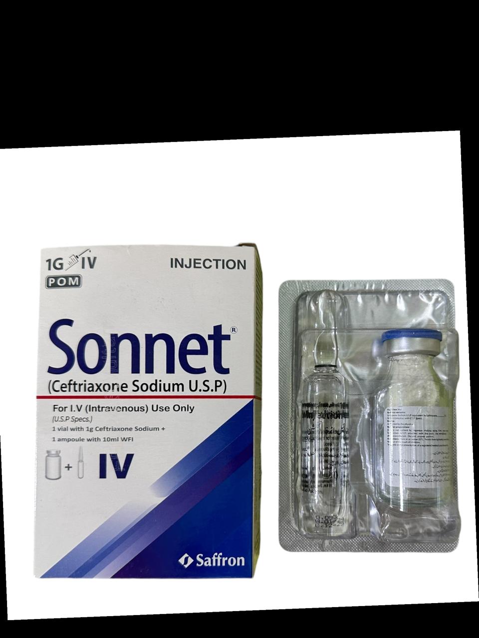 Sonnet Iv Injection 1G (1 Box = 1 Injection) (Copy) – Multan Plus Pharmacy