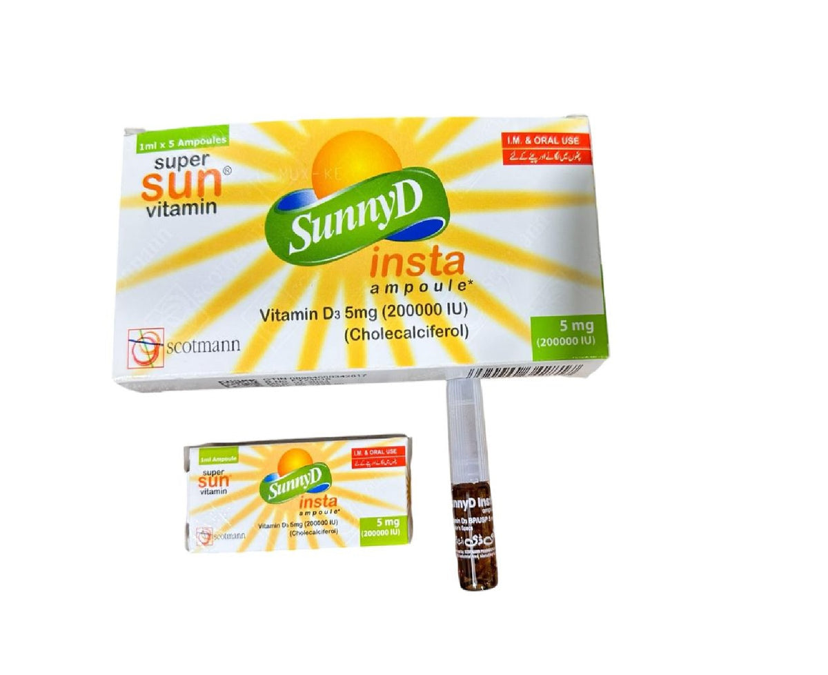 Sunny D Insta 200,000Iu Injection 5Mg ( 1 Injection)