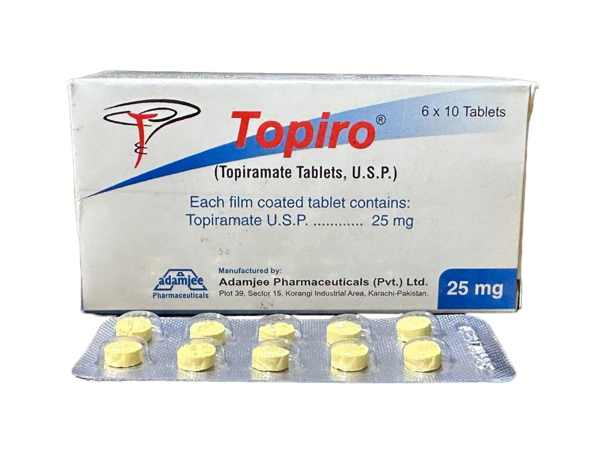 Topiro Tablets 25Mg (1 Strip = 10 Tablets)