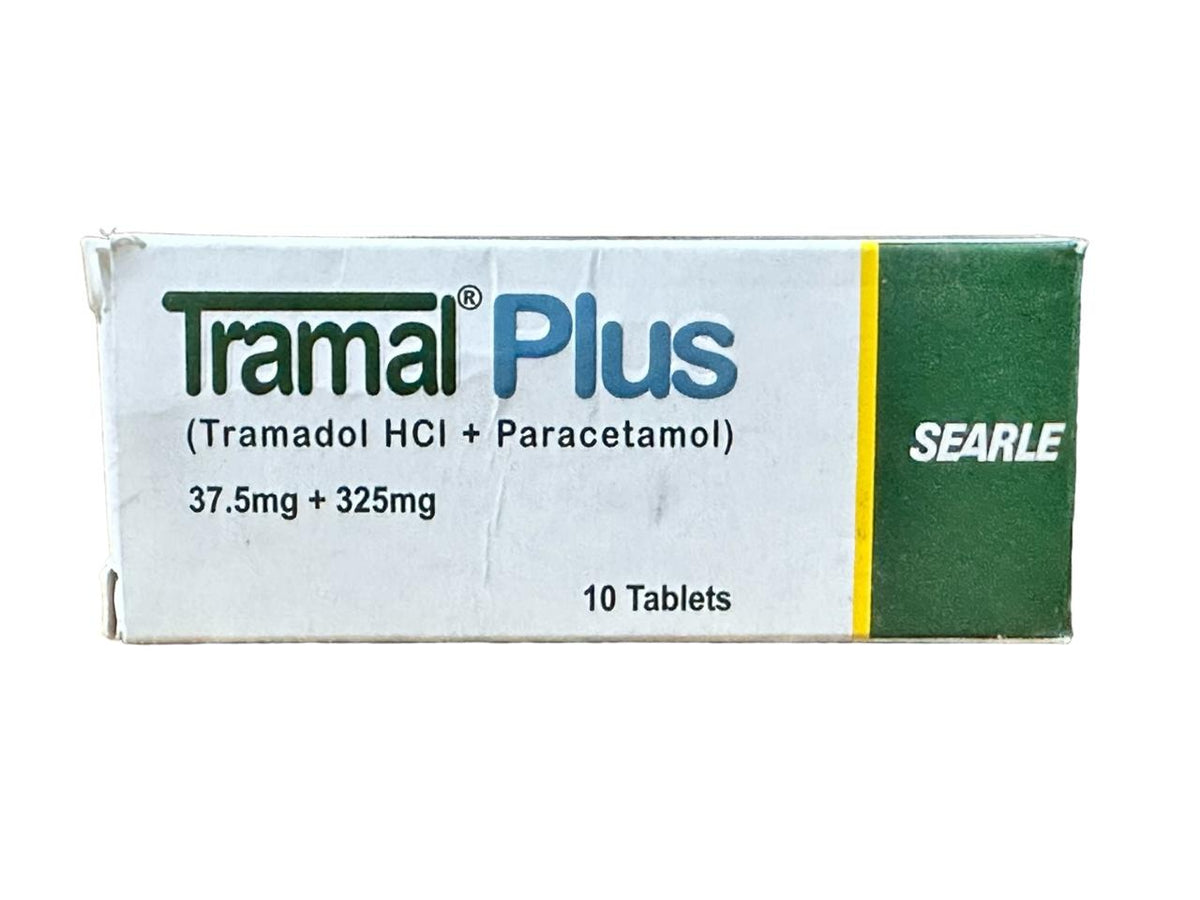 Tramal Plus Tablets 37.5Mg+325Mg (1 Box = 10 Tablets)