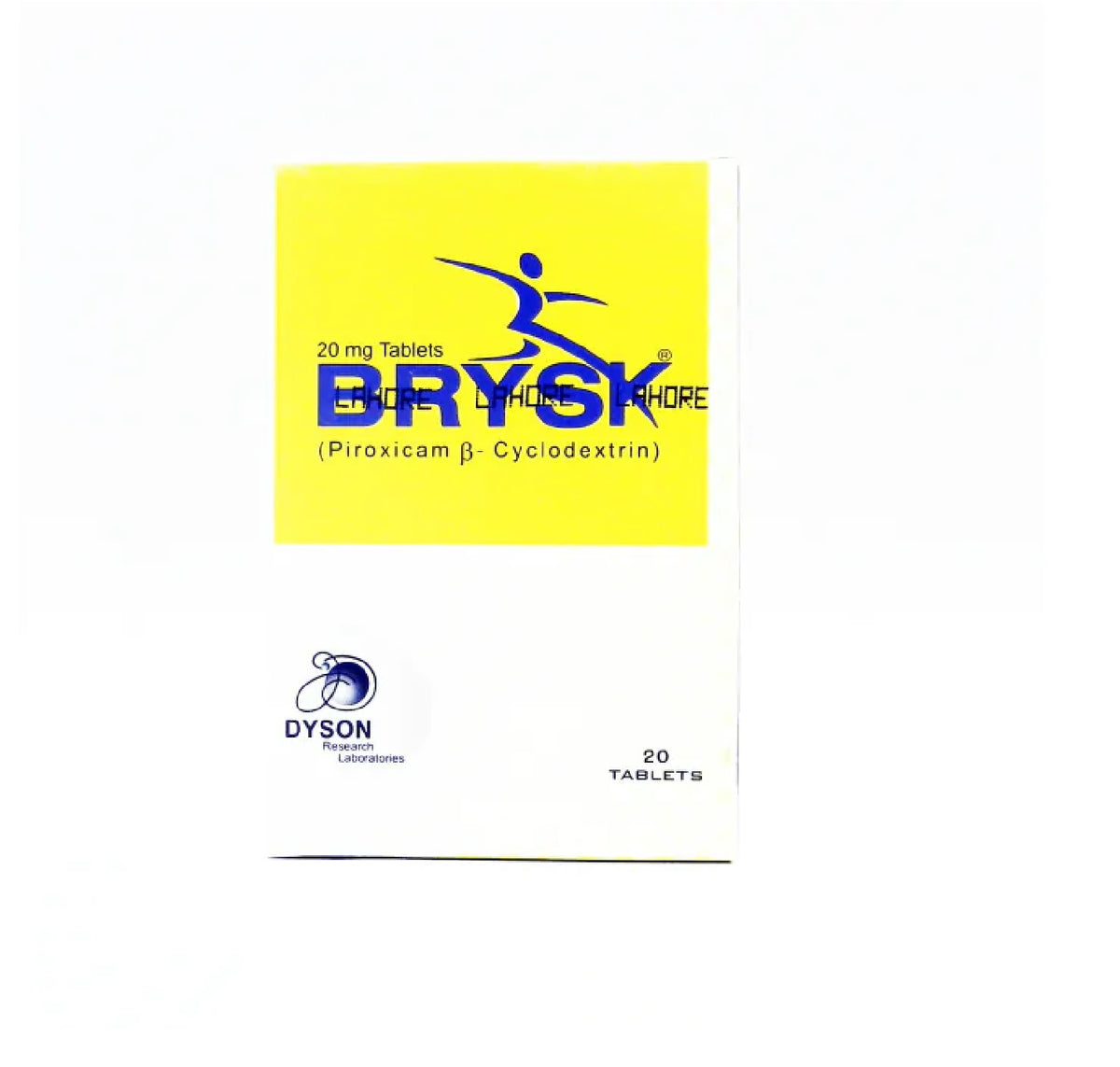 BRYSK Tablets 20Mg (1 Strip = 10 Tablets)