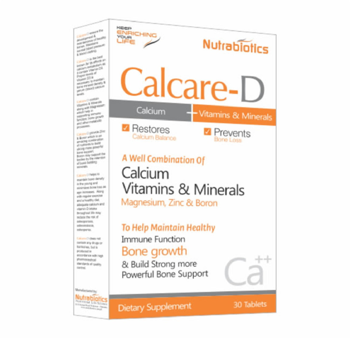 Calcare-D Tablets ( 1 STRIP = 15 TABLETS)