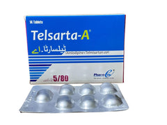 Telsarta A Tablets 5Mg/80Mg (1 Strip = 7 Tablets)