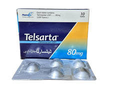 Telsarta Tablets 80Mg (1 Strip = 5 Tablets)