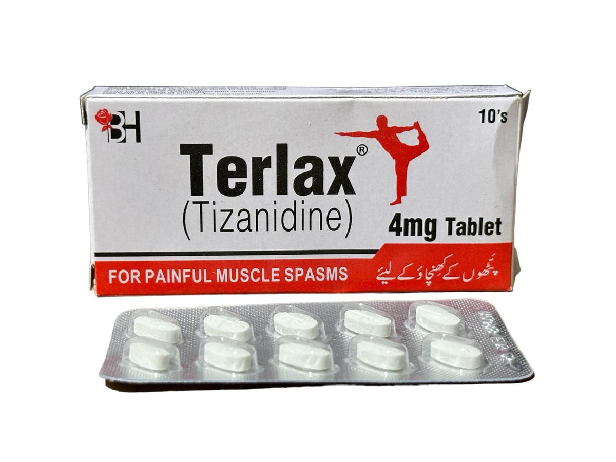 Terlax Tablets 4Mg (1 Box = 10 Tablets)