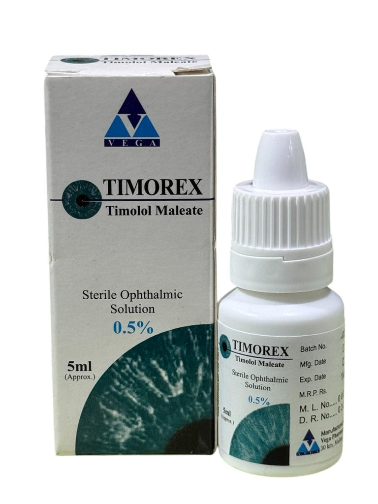 Timorex Eye Drops 0.5% 5Ml – Multan Plus Pharmacy