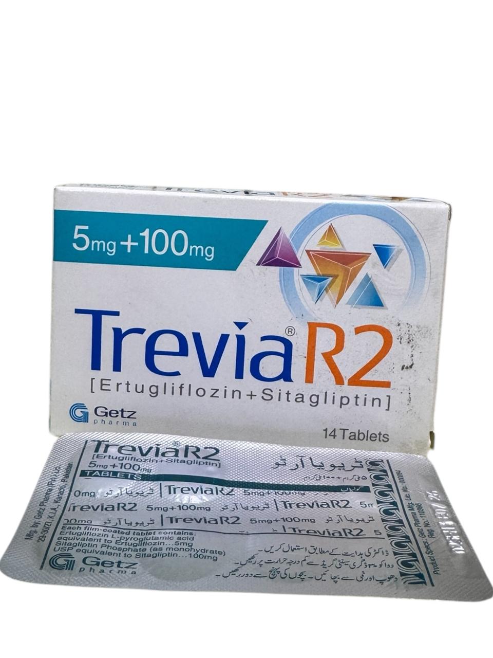 Trevia R2 Tablets 5Mg+100Mg  (1 Strip = 7 Tablets)