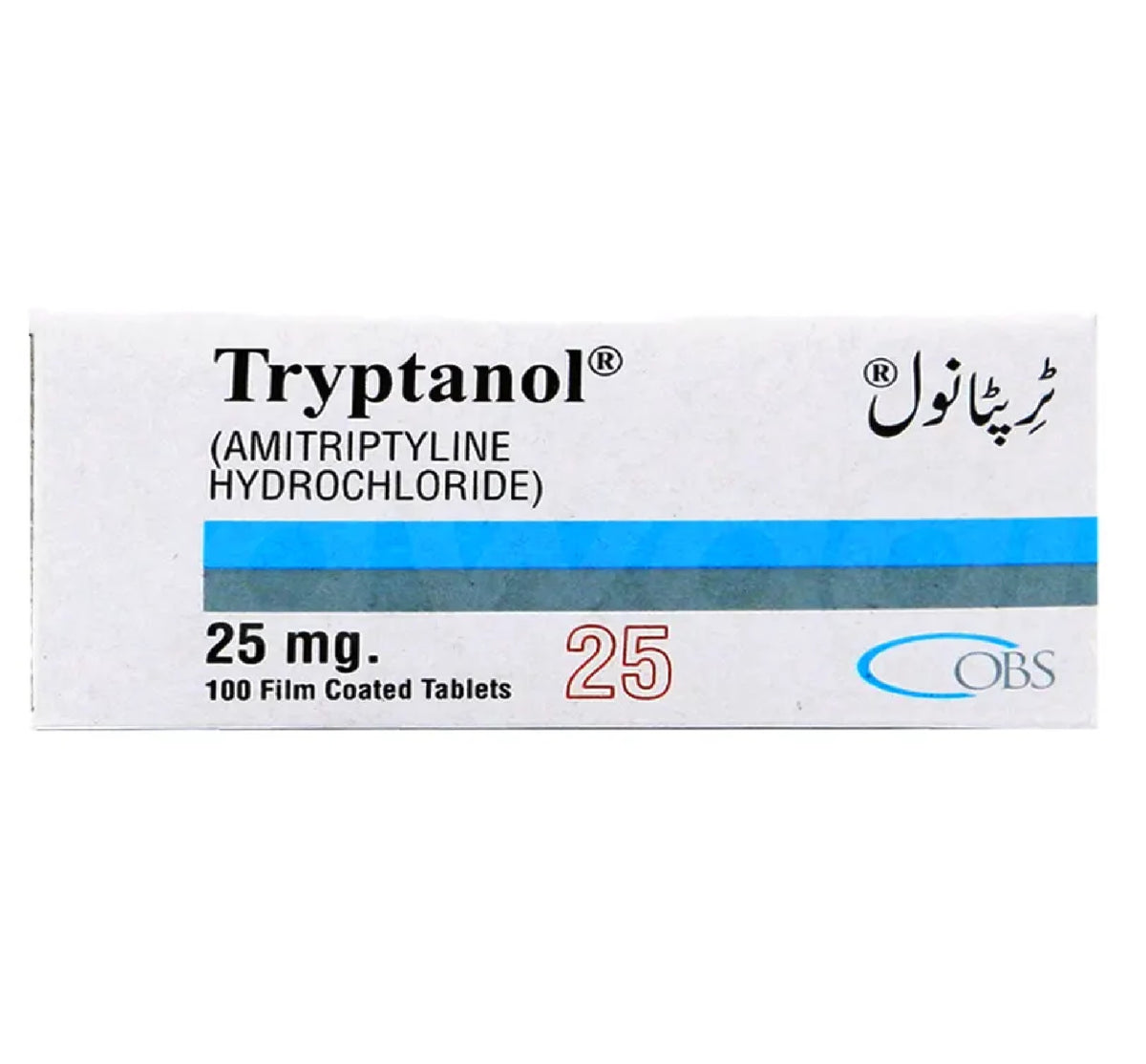 Tryptanol 25mg Tablet (1Strip = 10Tablets)