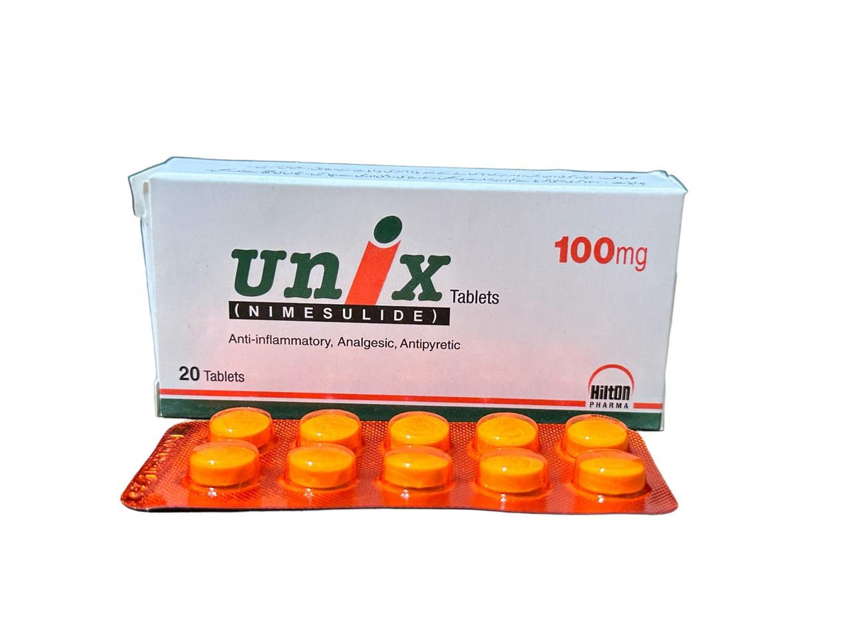 Unix Tablets 100Mg (1 Strip = 10 Tablets)