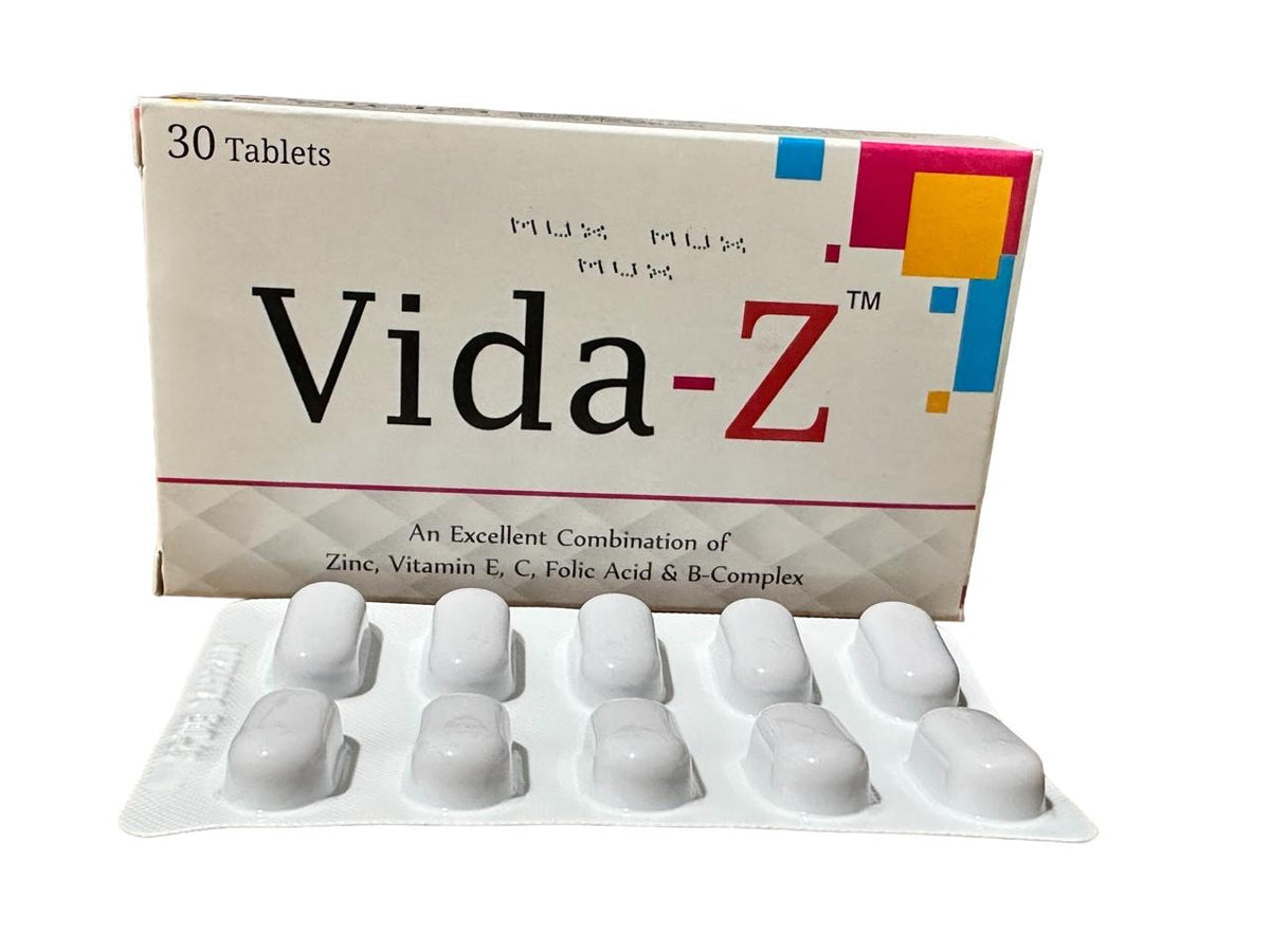 Vida-Z Tablets (1 Strip = 10 Tablets)