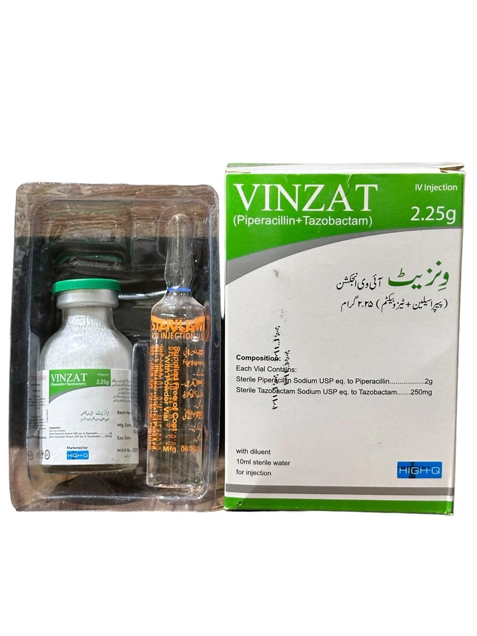 Vinzat Injection 2.25G (1 Box = 1 Injection)
