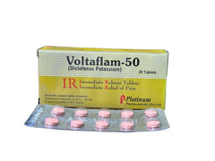 Voltaflam Tablets 50Mg (1 Strip = 10 Tablets)