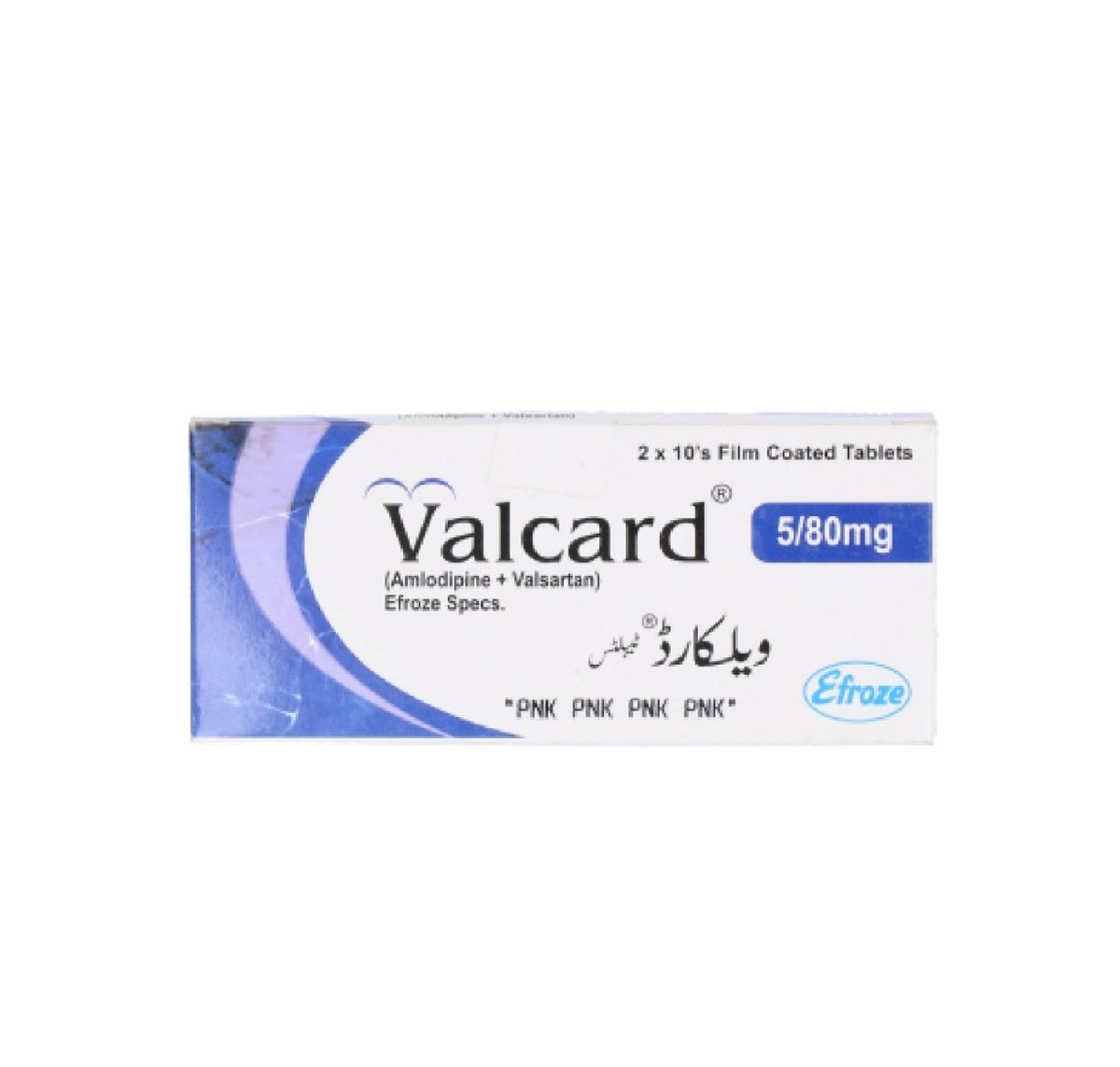 Valcard Tablets 5Mg/80Mg (1 Strip = 10 Tablets)