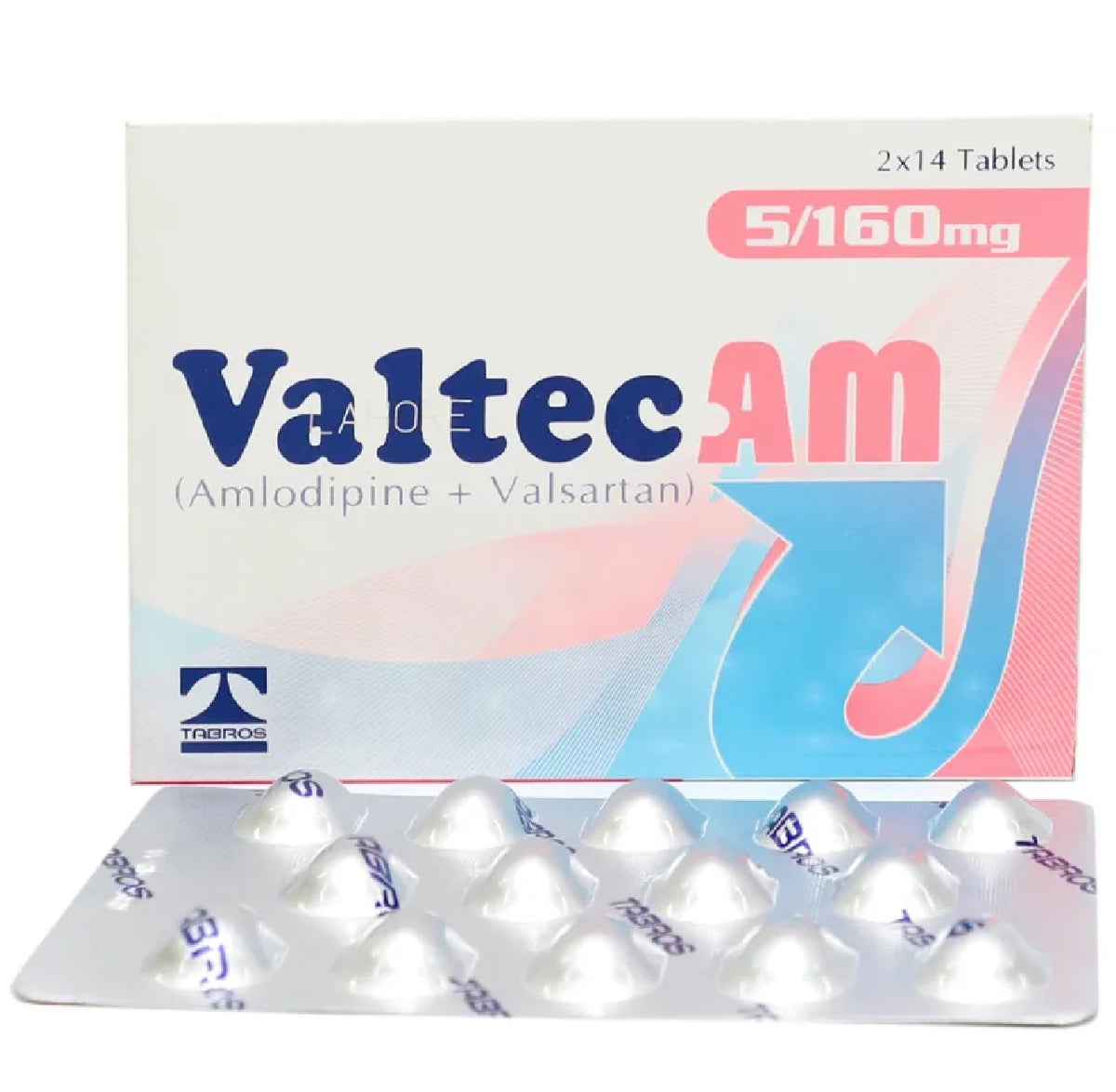 Valtec-Am Tablets 5Mg/160Mg (1 Strip = 14 Tablets)