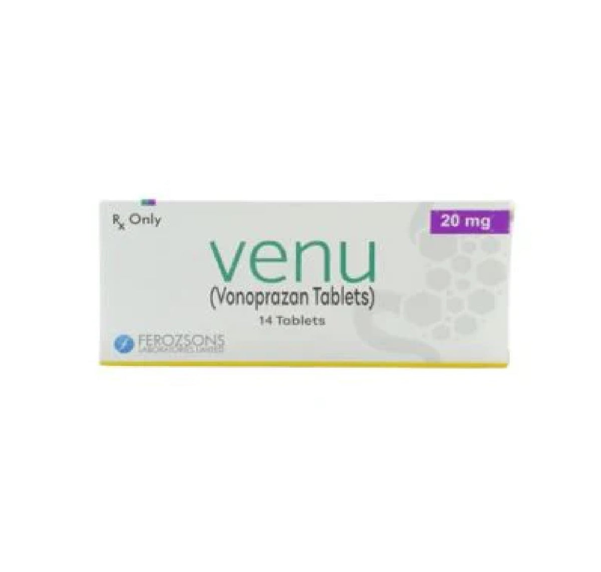 Venu Tablets 20Mg (1 Box = 14 Tablets)