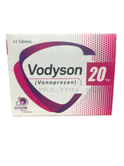 Vodyson Tablets 20Mg (1 Strip = 7 Tablets)