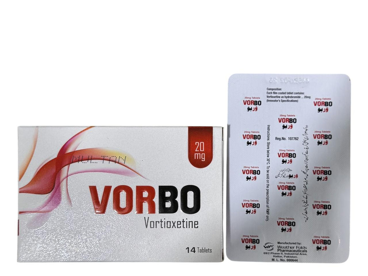 Vorbo Tablets 20Mg (1 Box = 14Tablets)