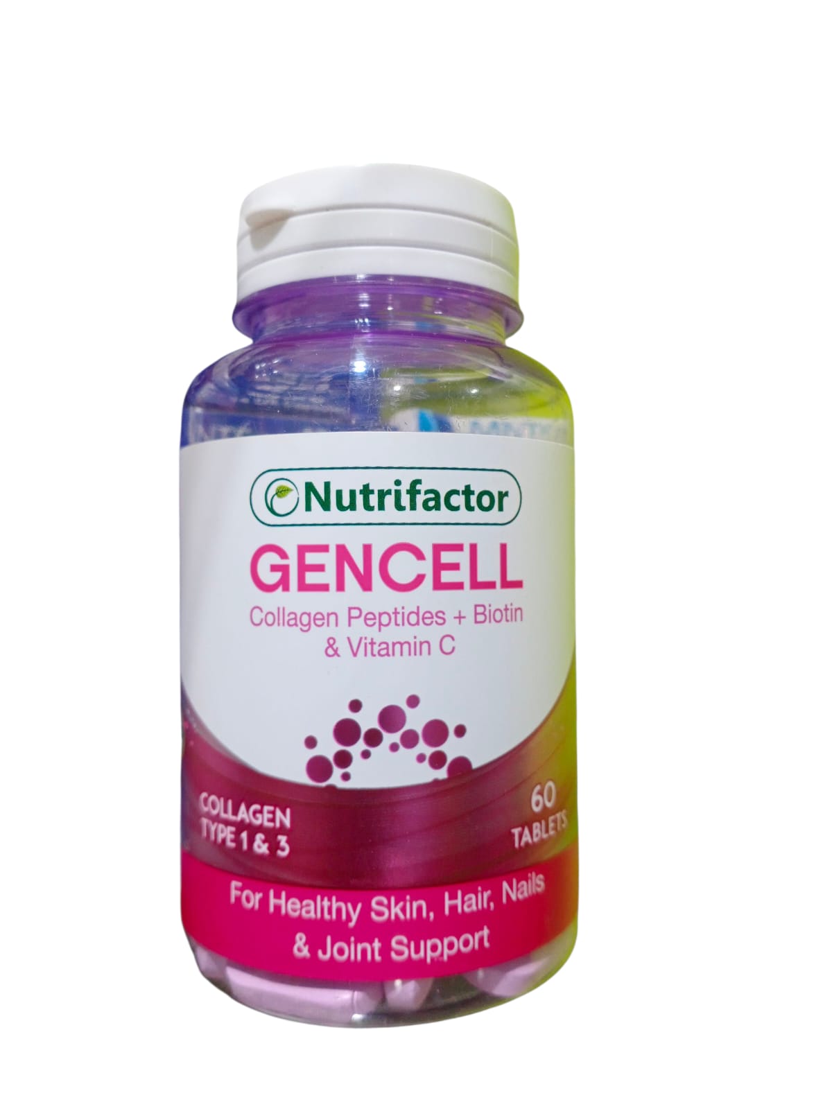 Nutrifactor Gencell Tablets (1 Bottle = 60 Tablets)