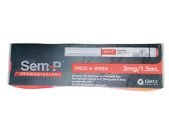 Sem-P (Semaglutide) 2mg/1.5ml - Getz Pharma
