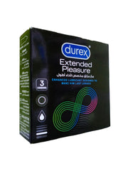 Durex Extended Pleasure Condoms (1 Pack = 3Pcs)