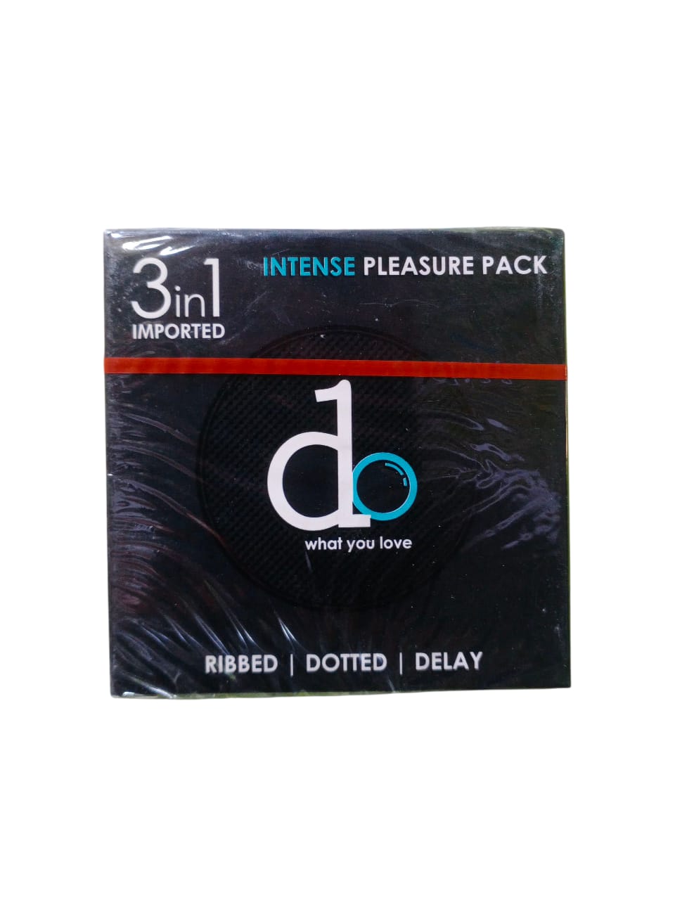 DO What You Love 3-In-1 Intense Pleasure Condoms (1 Pack = 3Pcs)
