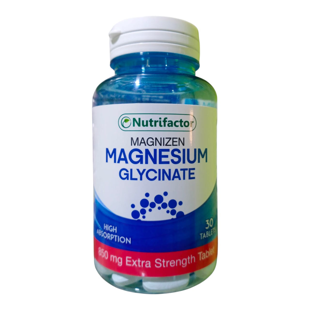 Nutrifactor Magnizen Tablets 850Mg (1 Bottle = 30 Tablets)