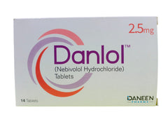 Danlol 2.5Mg Tablet (1 Box = 1 Strip) (1 Strip = 14 Tablets)