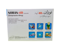 Noran 40mg Capsules (1 Box = 14 Tablets)