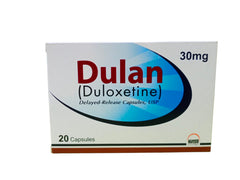 Dulan Capsules 30mg (1 Strip = 10 Tablets)