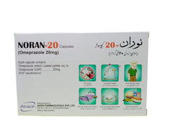 Noran 20mg Capsules (1 Box = 10 Tablets)