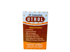 UTROL Capsules (1 Bottle = 20 Capsules)