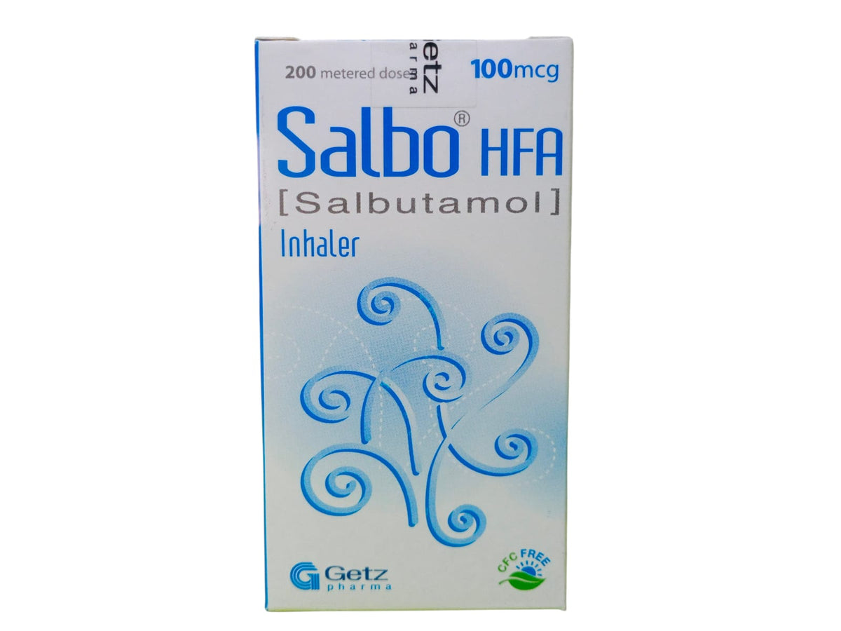 Salbo HFA Inhaler 100mcg