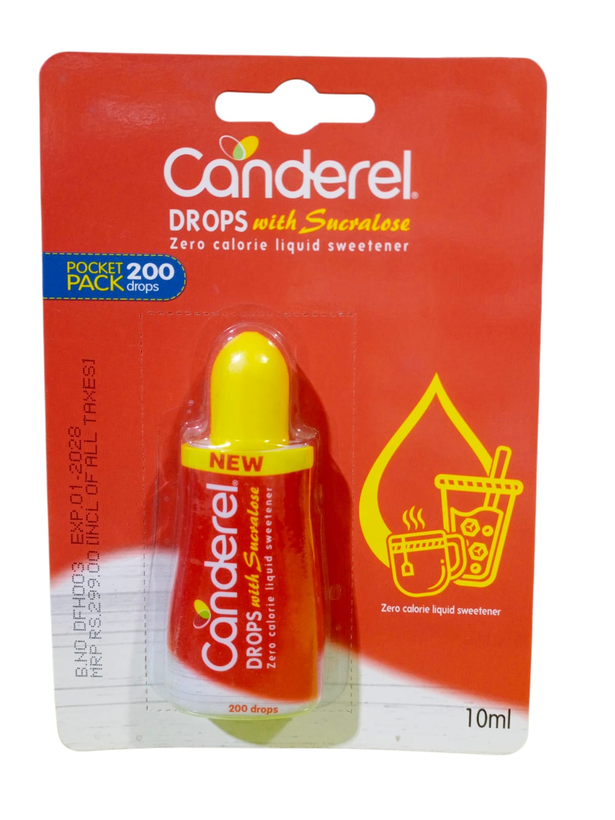 Canderel Zero Liquid Sweetener 10ml