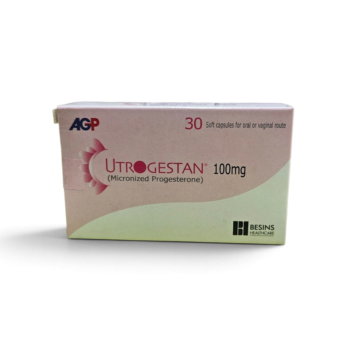 Utrogestan Capsules 100Mg (1 Strip = 10 Capsules)