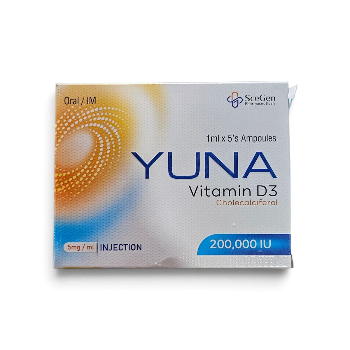 Yuna  200,000IU Oral Injection 5Mg ( 1 Injection )
