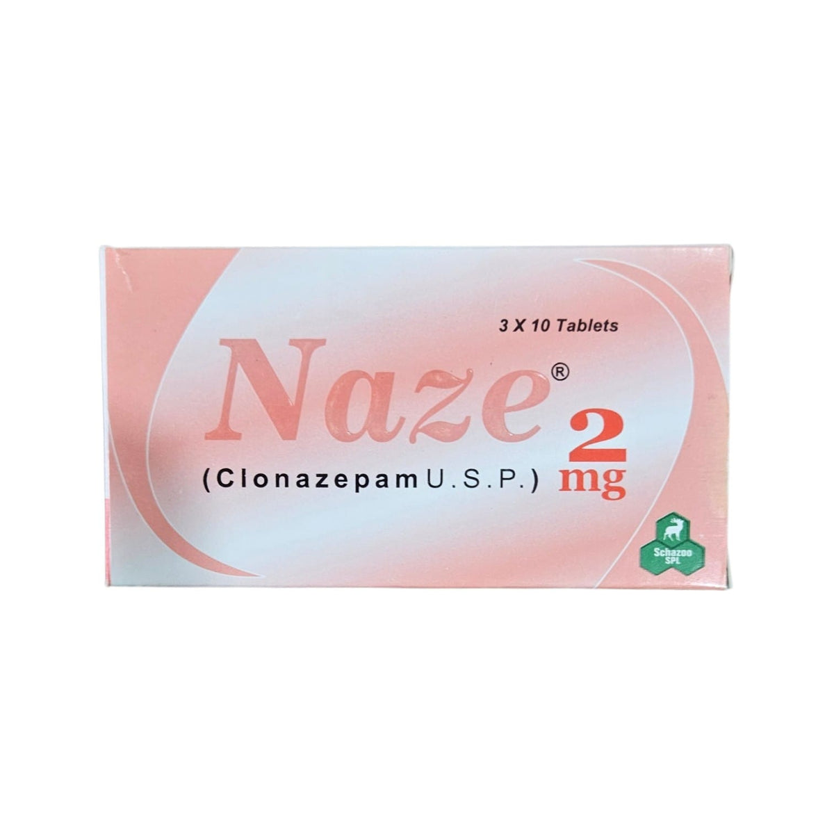 Naze Tablets 2Mg (1 Strip = 10 Tablets)