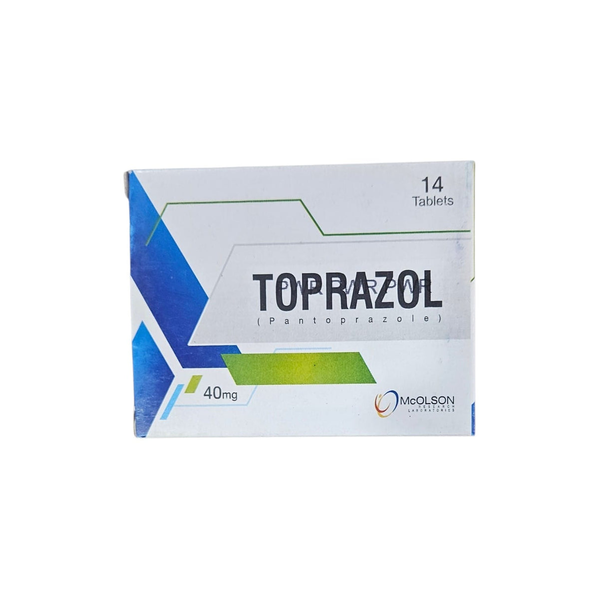 Toprazol Tablets 40Mg (1 Box = 2 Strip) (1 Strip = 14 Tablets)