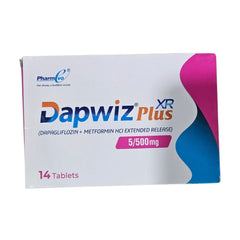 Dapwiz Plus Xr Tablets 5/500Mg (1 Strip = 7 Tablets)