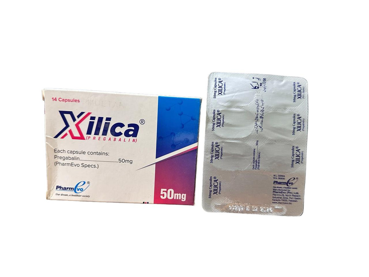 Xilica Capsules 50Mg (1 Strip = 7 Capsules)