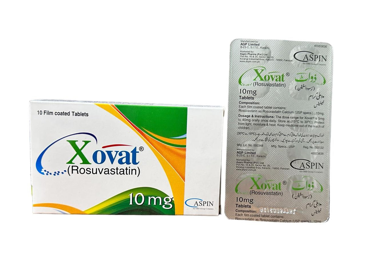 Xovat Tablets 10Mg (1 Box  = 10 Tablets)